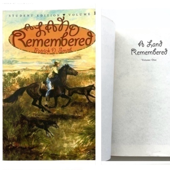 5 for $25!  A Land Remembered (Volume 1) Paperback Book – Student Edition, 2001 - Picture 1 of 5